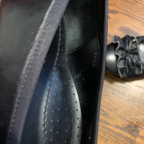 Vaneli Flat Black Ballet Flats-  size 11.5 NARROW - Picture 2 of 15